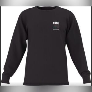 Vans ❤️‍🔥 Floral Flame 🌹 Long Sleeve T-Shirt Size M EUC